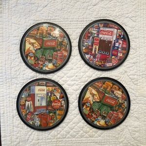 Coca-Cola Cup Coasters Set of 4
